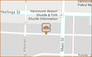 Easy Time Import Export Inc map thumbnail, 156 Pender St E Vancouver BC V6A 1T